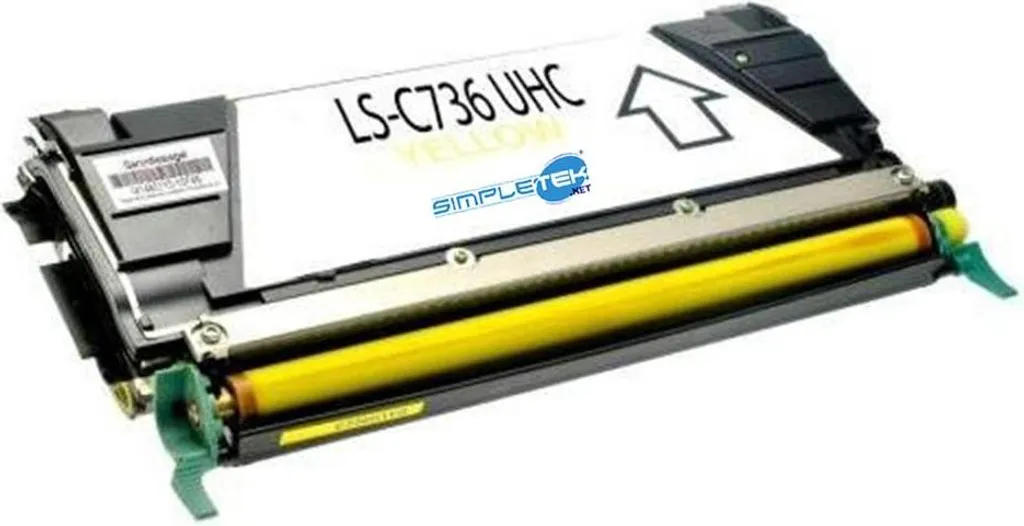 Dai Colore ai Tuoi Progetti con il Toner Giallo Compatibile Lexmark C734A1YG