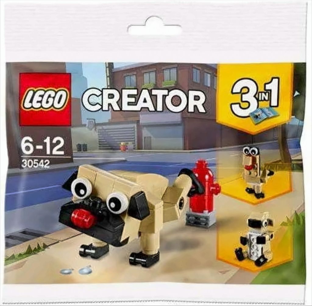 LEGO 30542 Creator 3in1 Niedlicher Mops Polybag