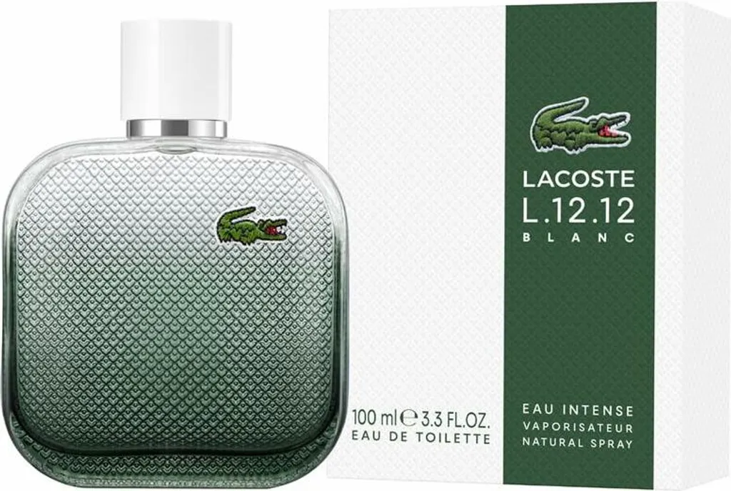 Eau de Toilette Intense Lacoste L.12.12 Blanc 100 ml - Fragrance Masculine