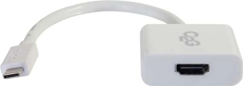 Adaptateur C2G USB-C vers HDMI 4K 60Hz - Noir avec Connecteur USB 3.1