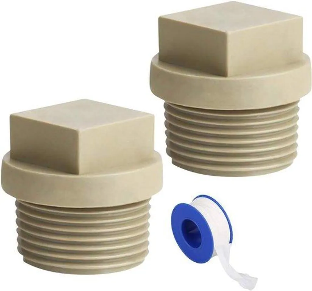Adaptateur plastique 20-32 mm résistant avec ruban PTFE d'étanchéité
