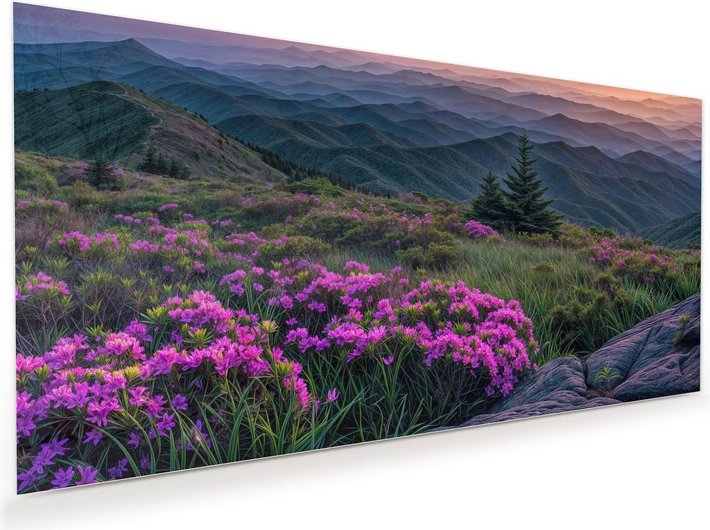 Glasbild 60x30cm in XXL für Wohnzimmer, Schlafzimmer Motiv Produktbild 