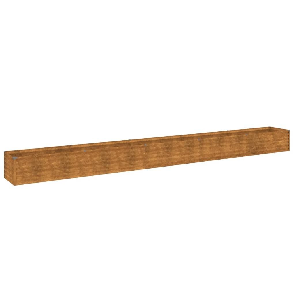 vidaXL Hochbeet 482x50x36 cm Cortenstahl Image du produit 
