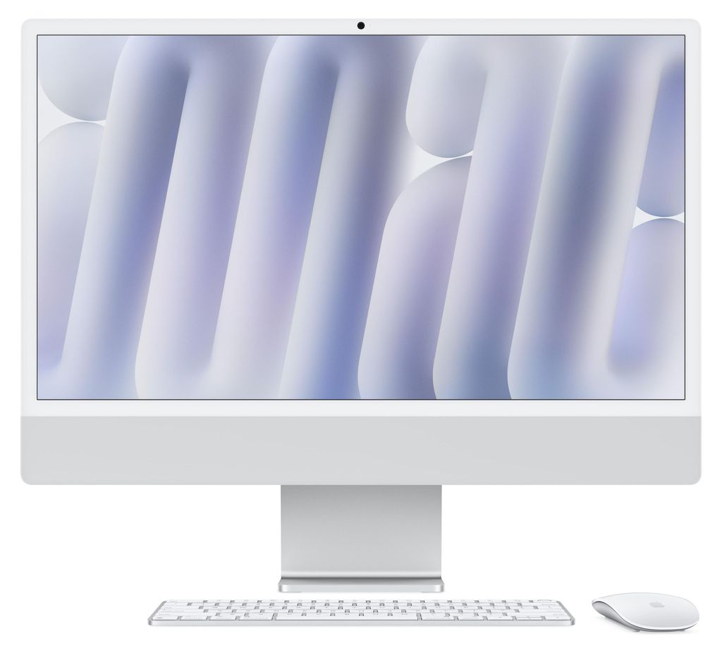 Apple iMac M4 24' 10-CPU/10-GPU 16GB 512GB silber