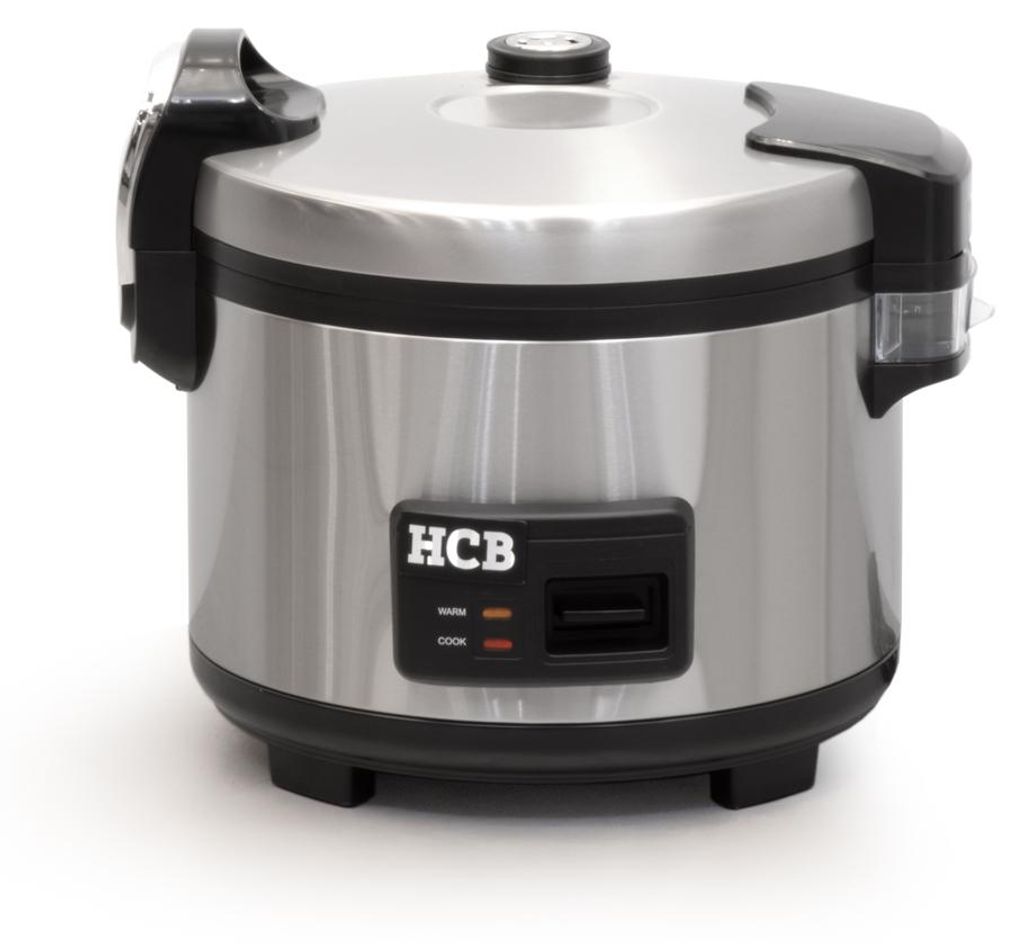 HCB Reiskocher - 10 Liter - 230V - Edelstahl - 6476