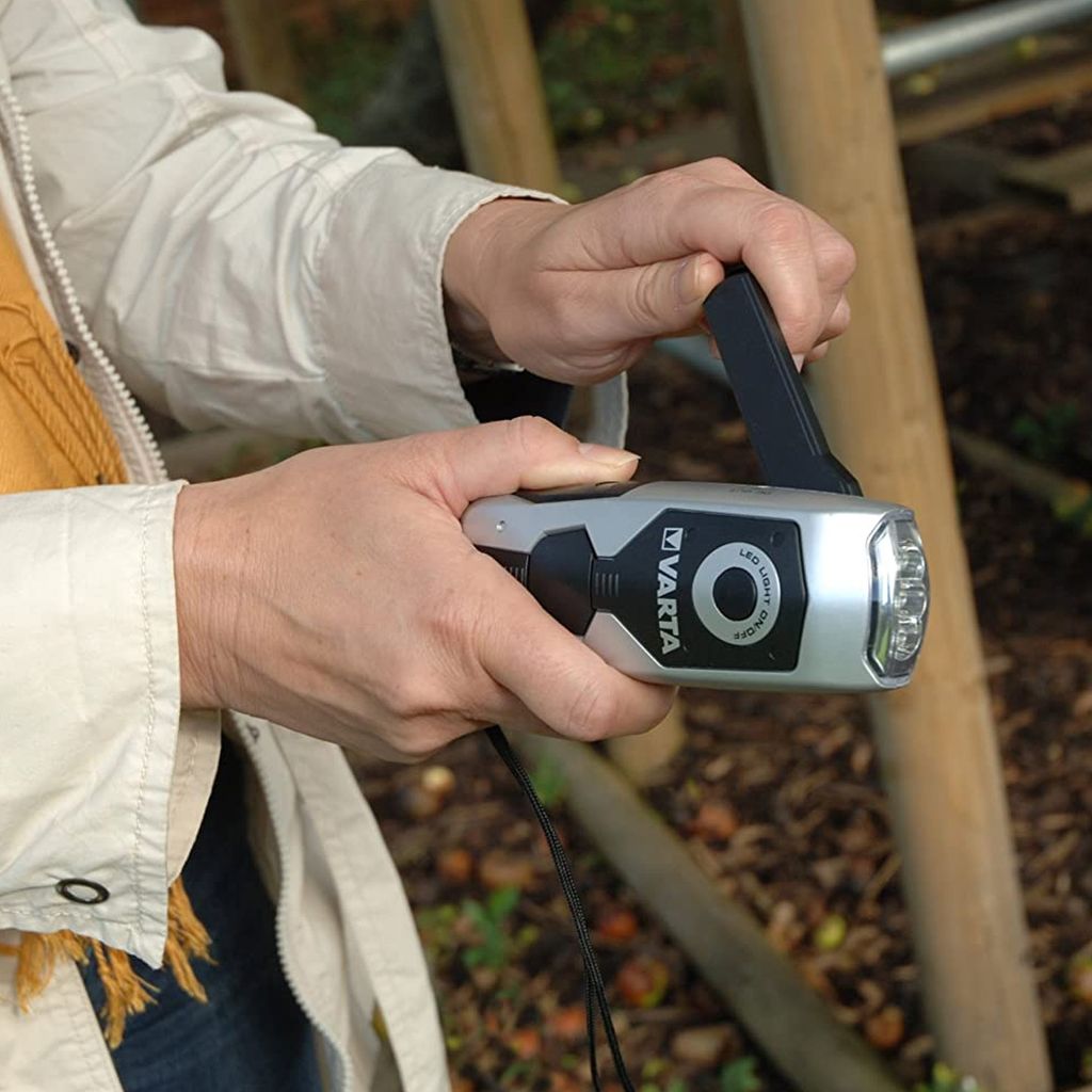 Svietidlo VARTA "Dynamo light LED" odolné voči striekajúcej Obrázok produktu 7