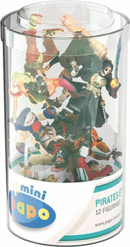 Pirate 12 Tartes Papo Figurine pour Créer des Mondes Imaginaires et Jeux