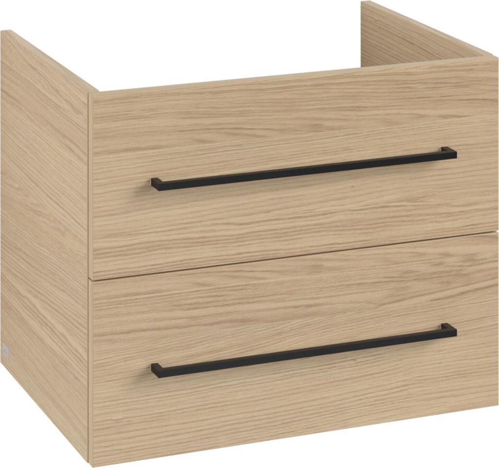 V&B Waschtischunterschrank Avento 63x51,4x48cm, 2 A, wd, G vo bla, Nord Oa