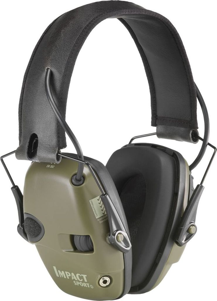 Howard Leight Impact Sport Active Kopfhörer Grün - Produktbild 