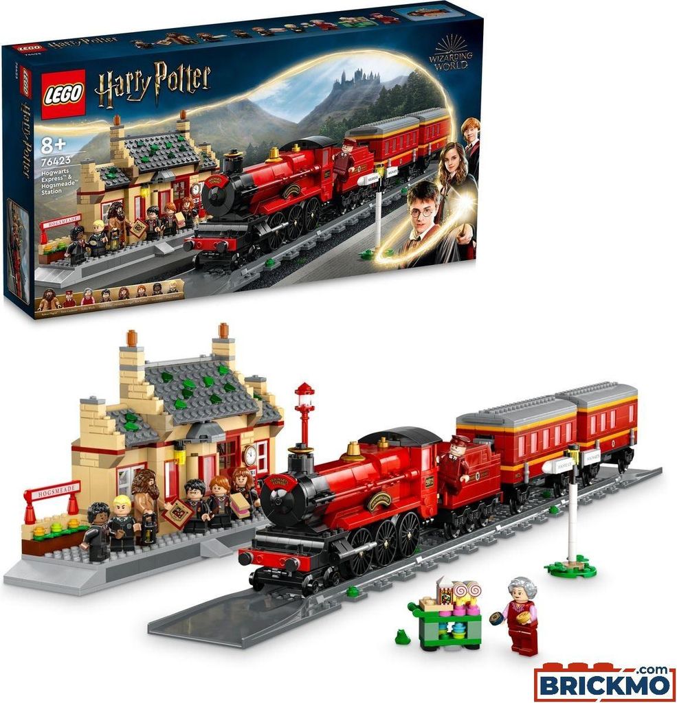 LEGO Harry Potter 76423 Ekspres do Hogwartu i stacja Zdjęcie produktu 