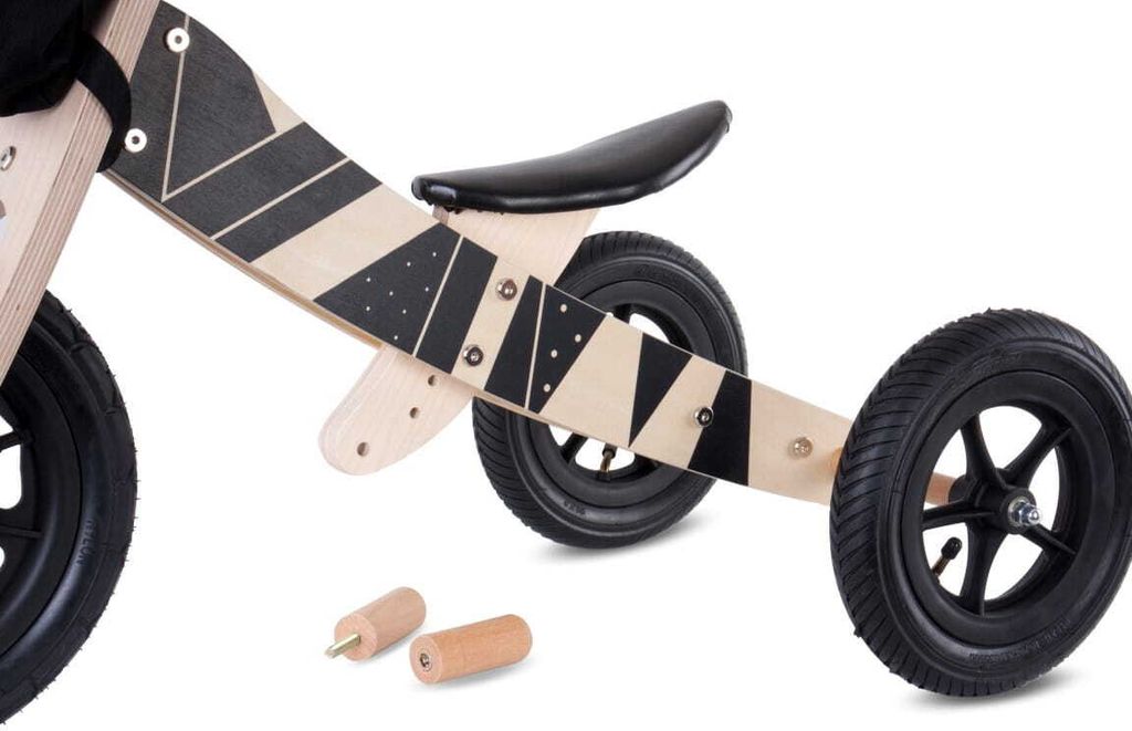 Twist Plus Běžecké kolo dřevěné 2v1 Samoa Black Edition Obrázek produktu 5