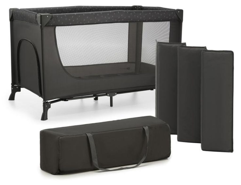 Kinderkraft, lettino da campeggio Joy, colore grigio chiaro Immagine del prodotto 