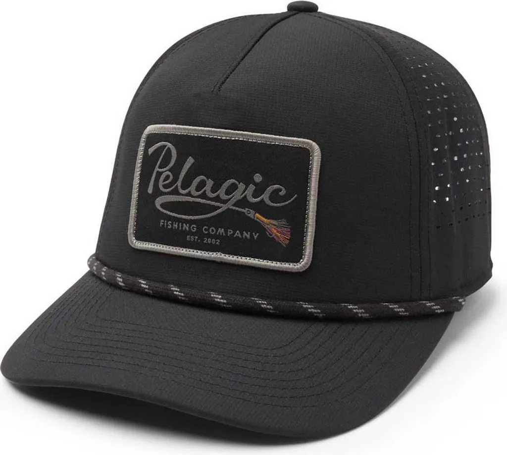 Pelagic Upswell Teaser Cap Uomo Nero - Prezzo Speciale Cappello Pesca