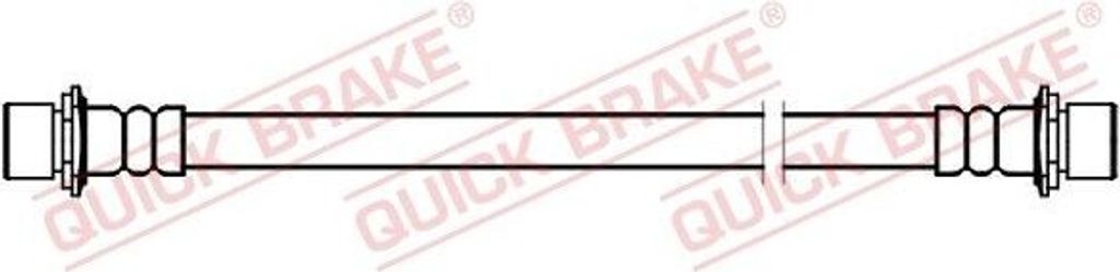 QUICK BRAKE 25.059 Bremsschlauch für TOYOTA Yaris Schrägheck (P9) für DAIHATSU CHARADE