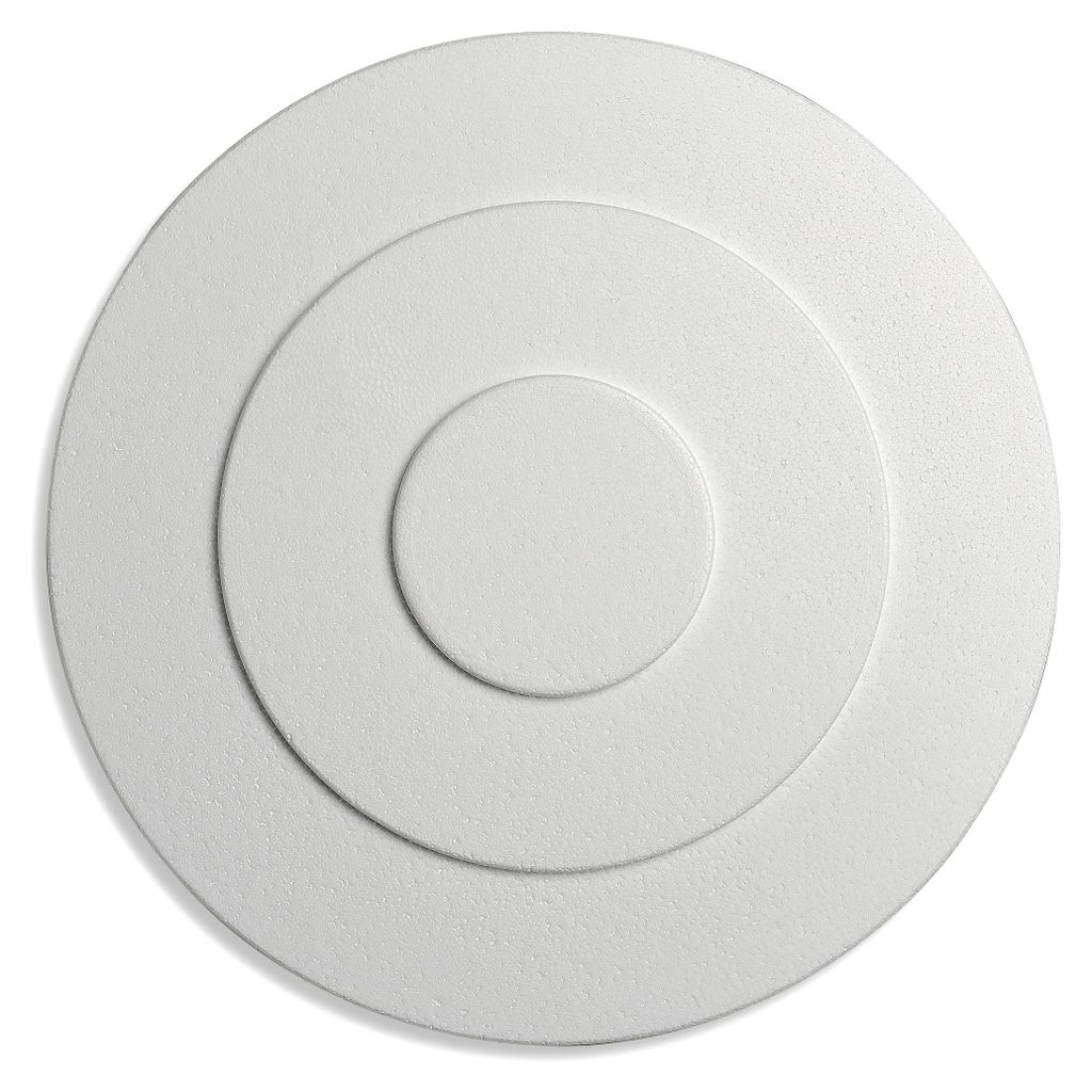 Decosa Rosette Annabelle, weiß, Ø 32 cm - 1 Stück Produktbild 