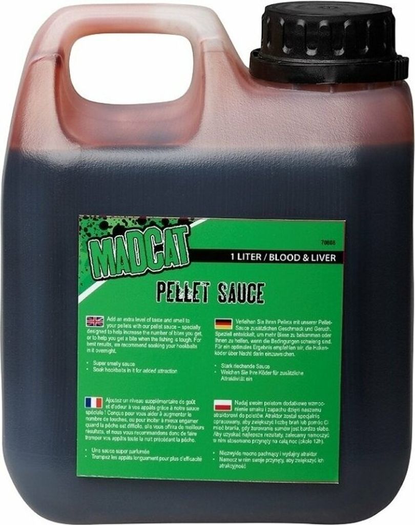 MADCAT Pellet Sauce Blood & Liver 1000 ml Powder Additiv