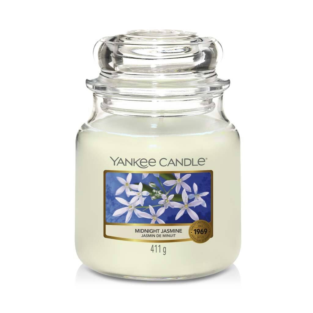 'YANKEE CANDLE Midnight Jasmine', Medium Jar (411g)