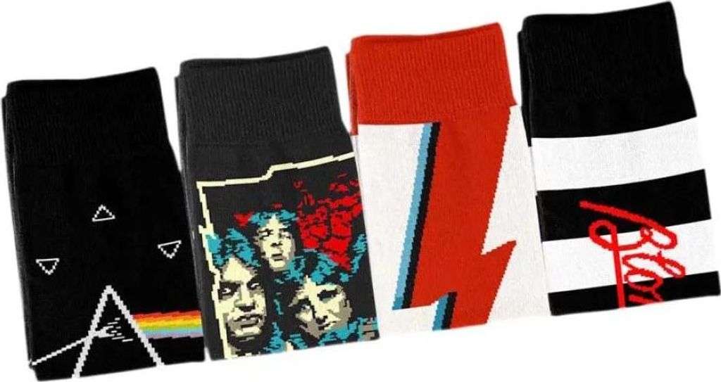 Sock Affairs Greatest Hits Lange Socken 4 Paare Mehrfarbig EU 41-46 Herren,Damen Mehrfarbig EU 41-46