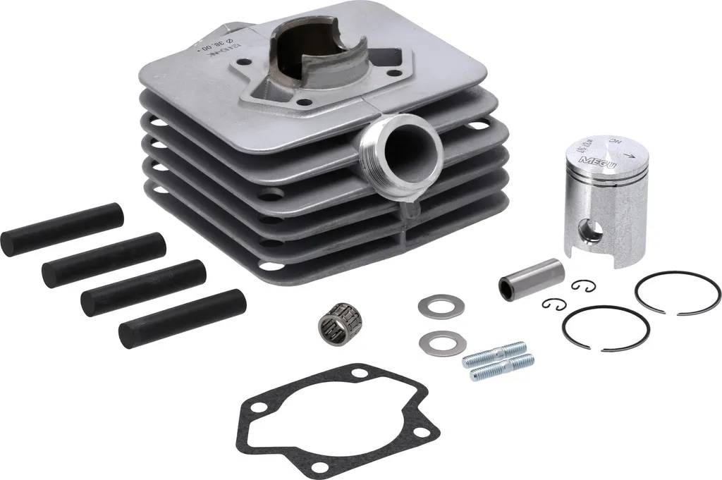 Moteur cylindre complet 50cc Ø38mm avec piston pour cyclo S53 NPC