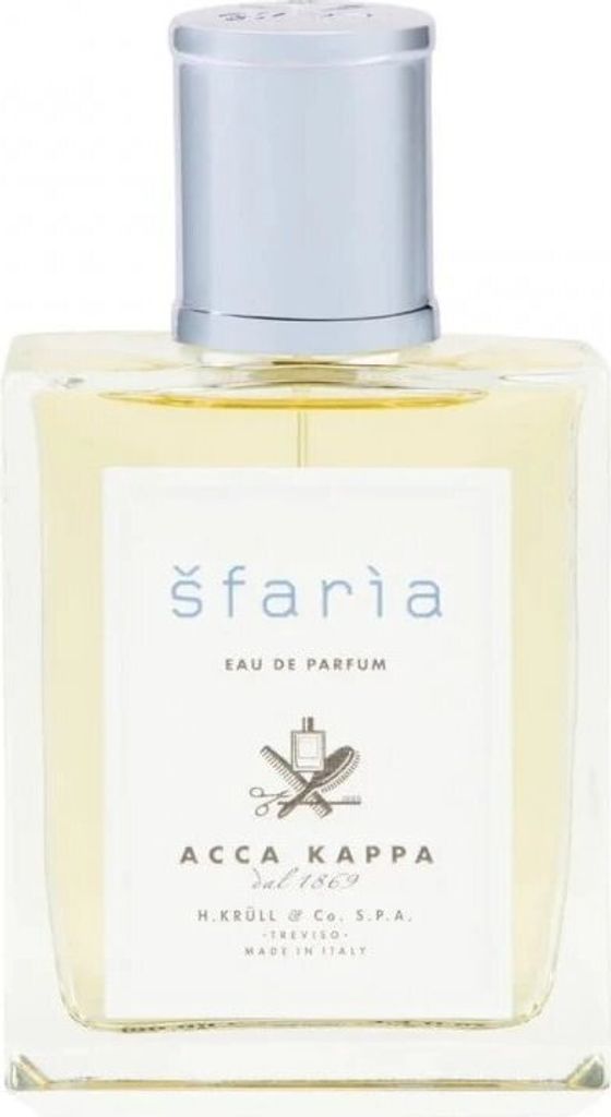 A bottle of Acca Kappa Sfaria Eau de Parfum.