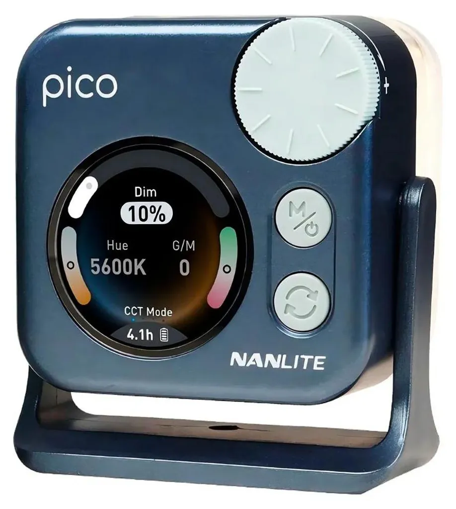 Nanguang Pico Mitternachtsblau : Éclairage Portable à IRC Élevé 5600K