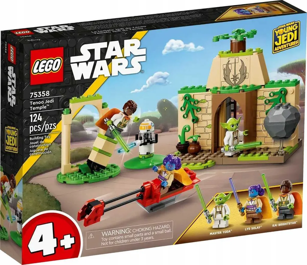 LEGO Star Wars 75358 Le Temple Jedi sur Tenoo - Jeu de Construction 4+