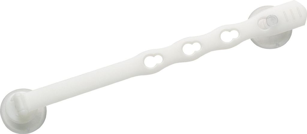 Fensterstopper mit Saugglocken, weiß, klein