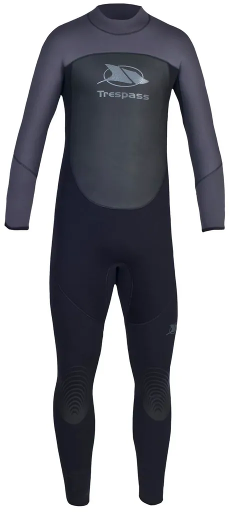 Combinaison Néoprène 5mm Trespass Lakee Homme - Souplesse et Chaleur Noir