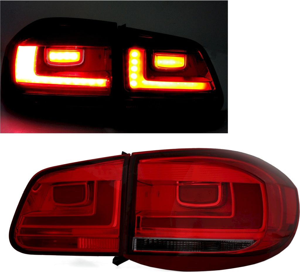 Eagle Eyes LED Rückleuchten Facelift Optik für VW Tiguan 5N, Bj. 2007-2011