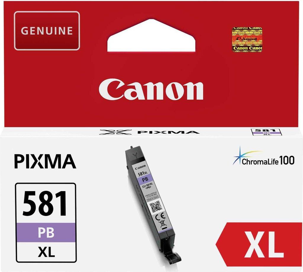 Canon CLI-581PB XL - velikost XL - fotografick modr - Obrázek produktu 