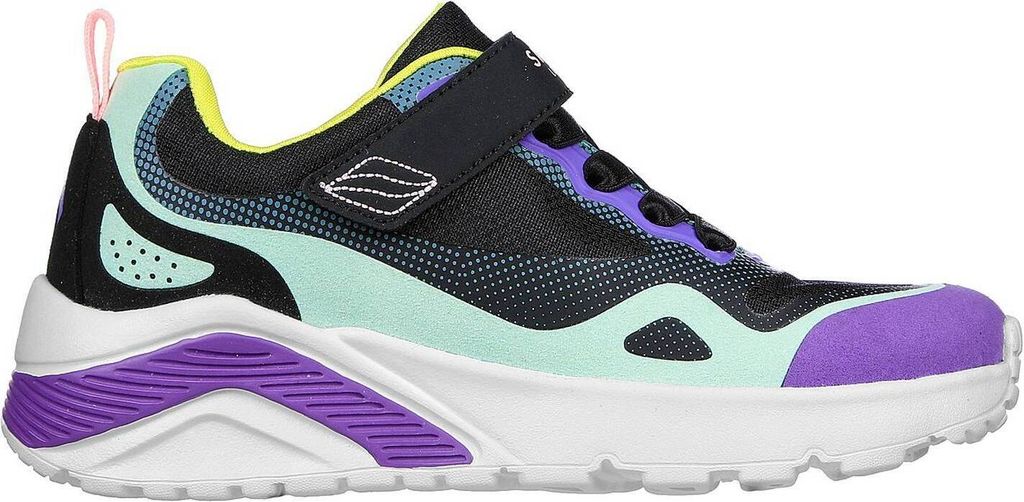 Skechers Uno Lite Color Blast Black Textile Größe EU 35