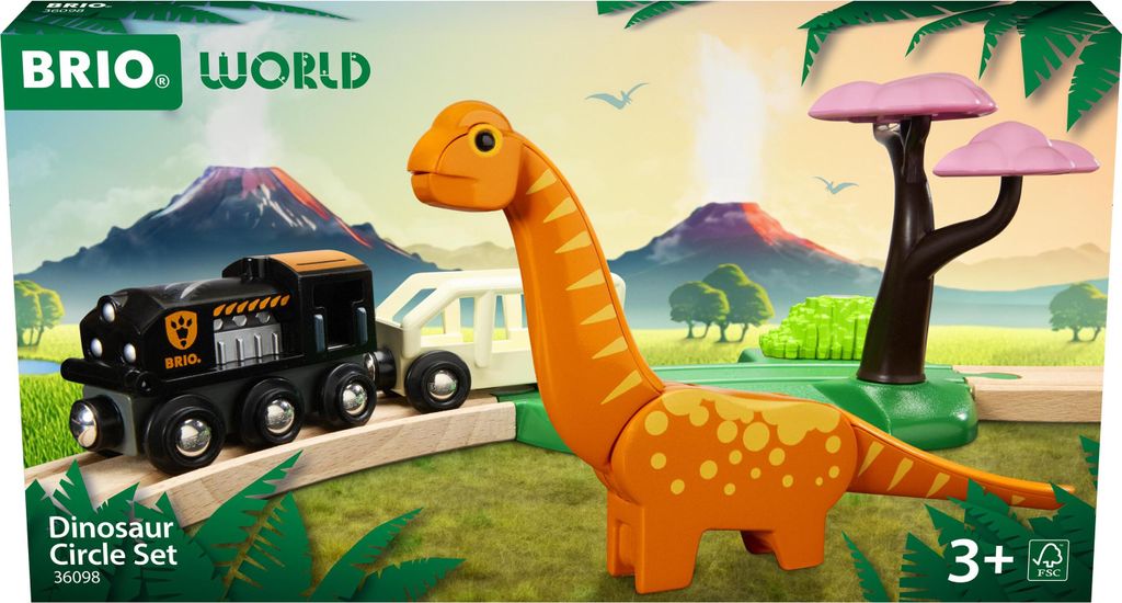 World Dinosaurier Bahn Set - Ravensburger 63609800 - Produktbild 