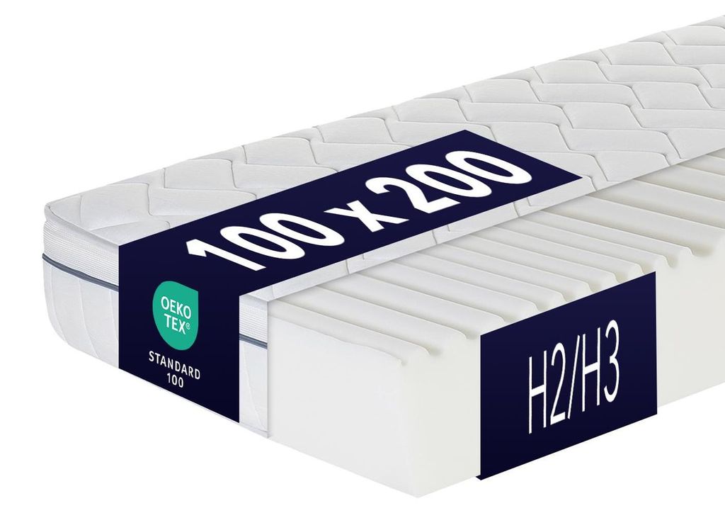 Relaxsan Wendematratze 100x200cm, Härtegrad  H2-H3, 23cm Produktbild 
