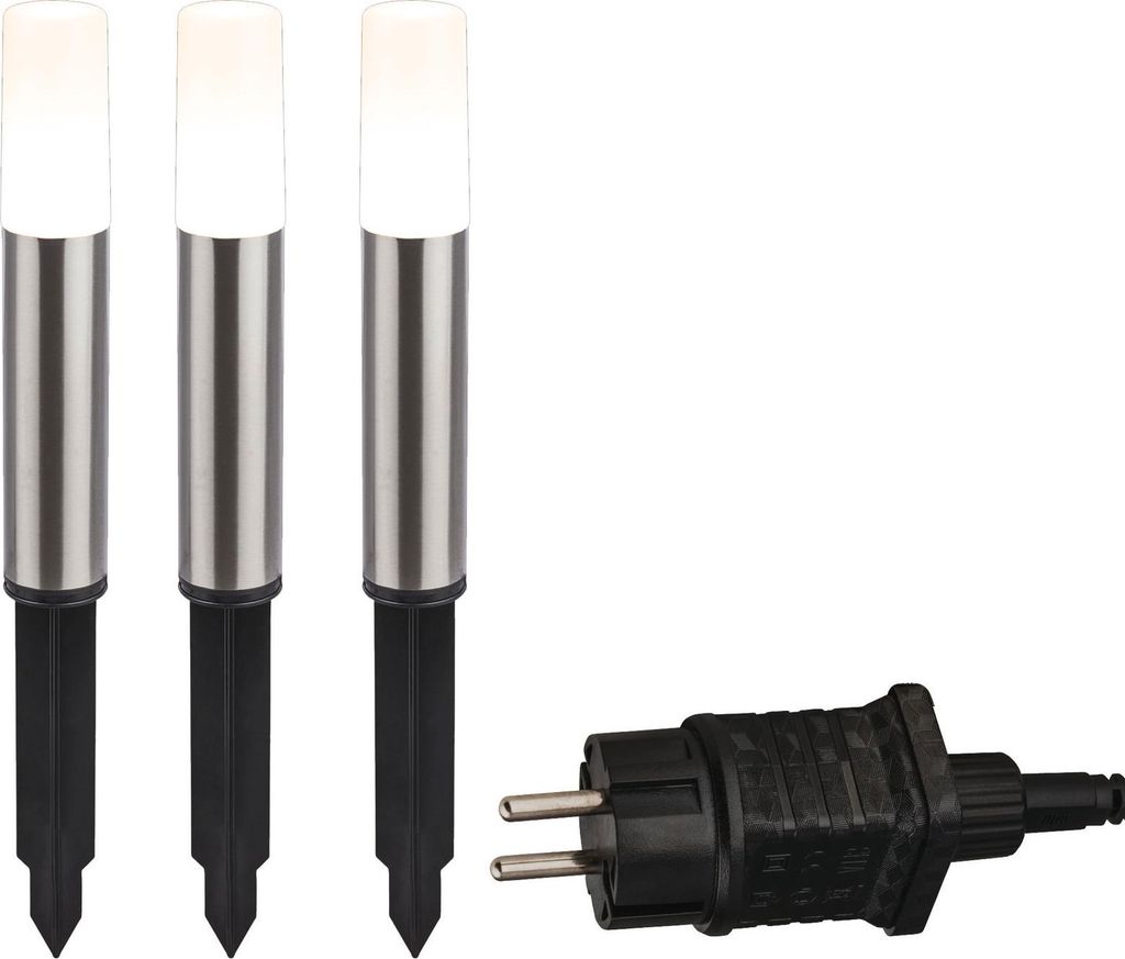 BRILONER Connect to Shine zestaw 3 słupków LED, zestaw Zdjęcie produktu 