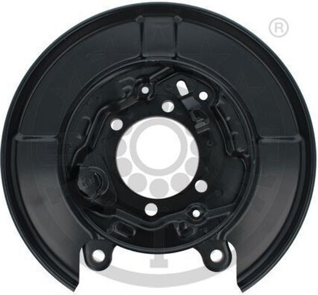OPTIMAL Spritzblech Bremsscheibe für RENAULT KOLEOS (HY) Hinten Rechts BSP-9604R Ankerblech