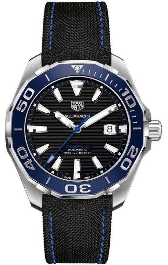 Tag Heuer Aquaracer Herrenuhr schwarz WAY201C.FC6395