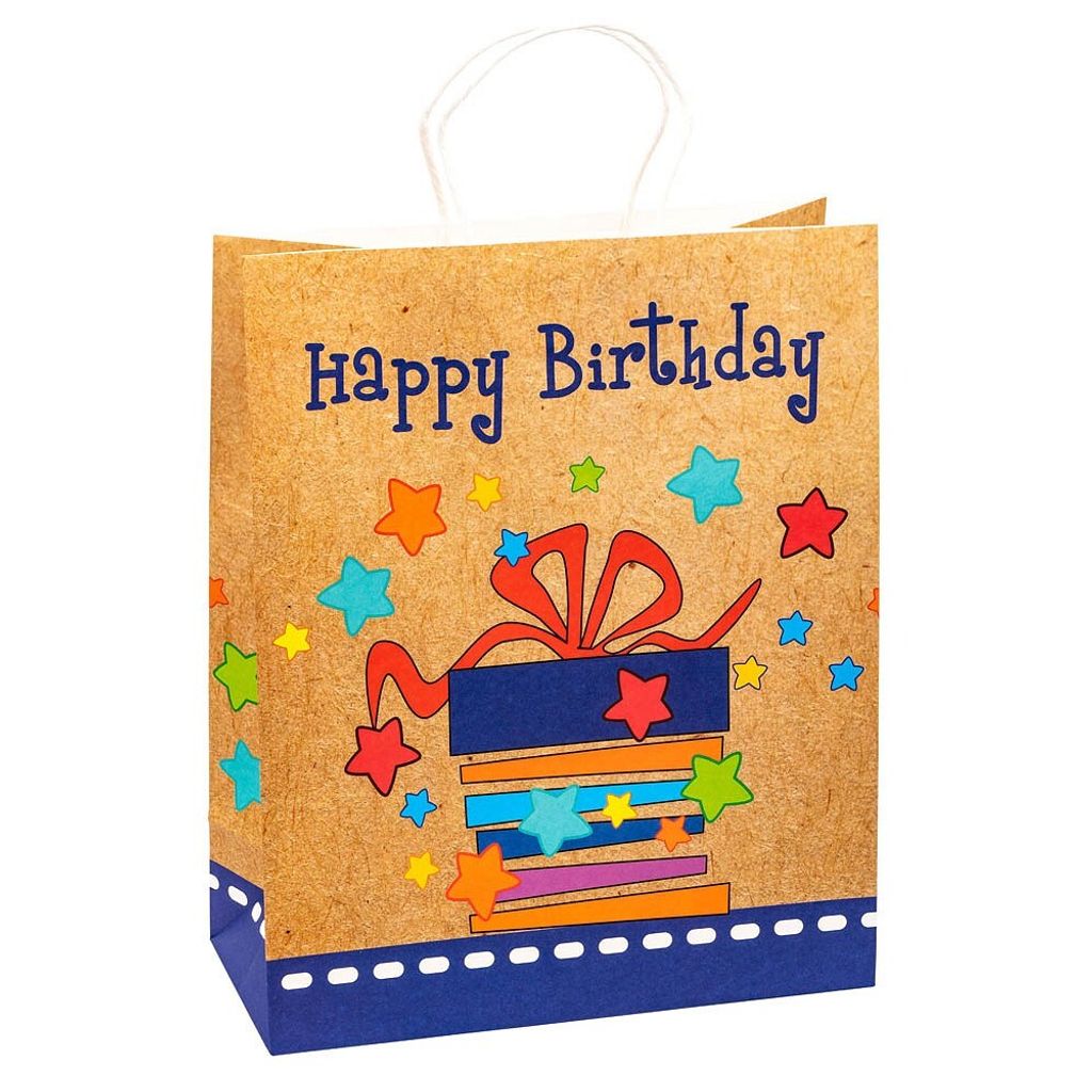 6 TSI Geschenktaschen Geburtstag Serie 4 Motiv 26,0 x 32,0 cm