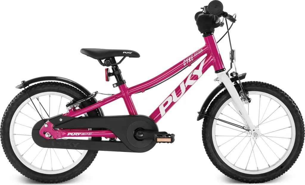Puky Cyke 16-F Berry Blanc - Vélo enfant pour apprendre sans roulettes