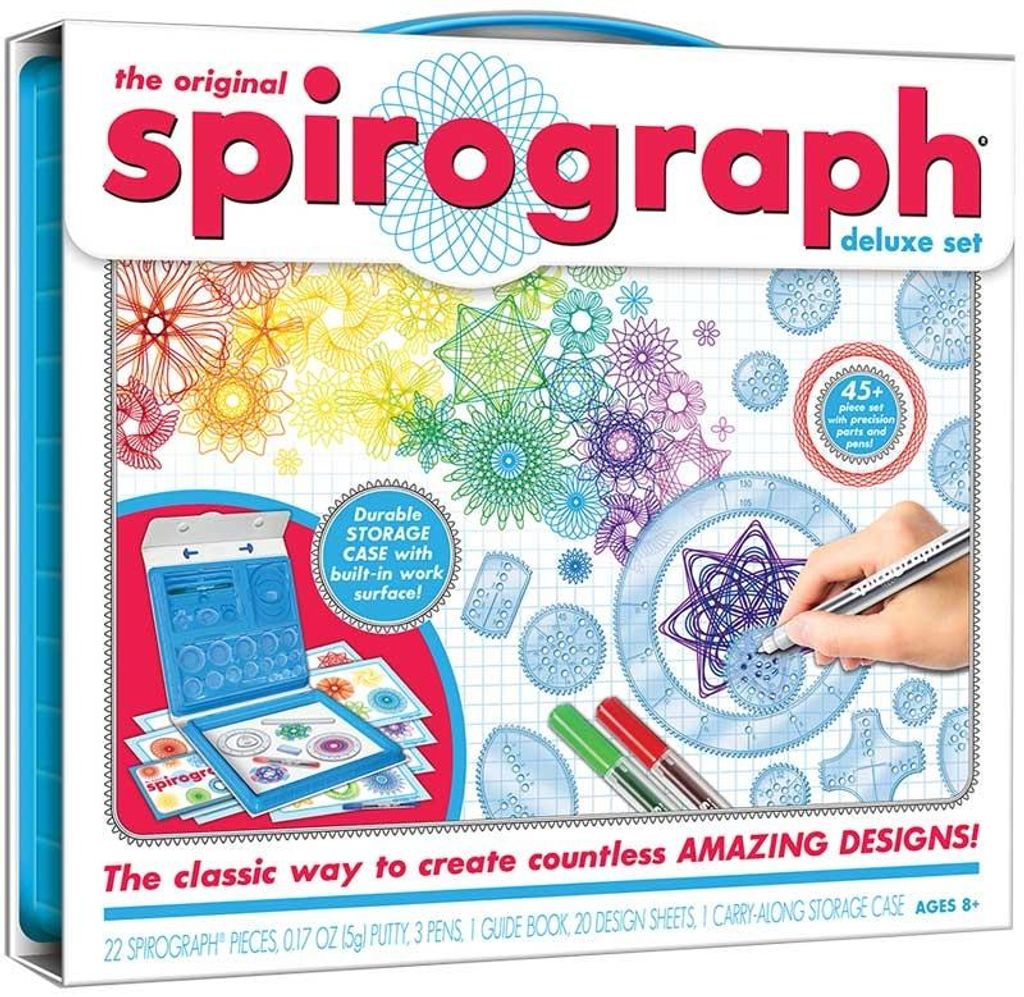 Playmonster 1001z, Spirograph für Kinder, 8 Jahr(e), Mehrfarbig