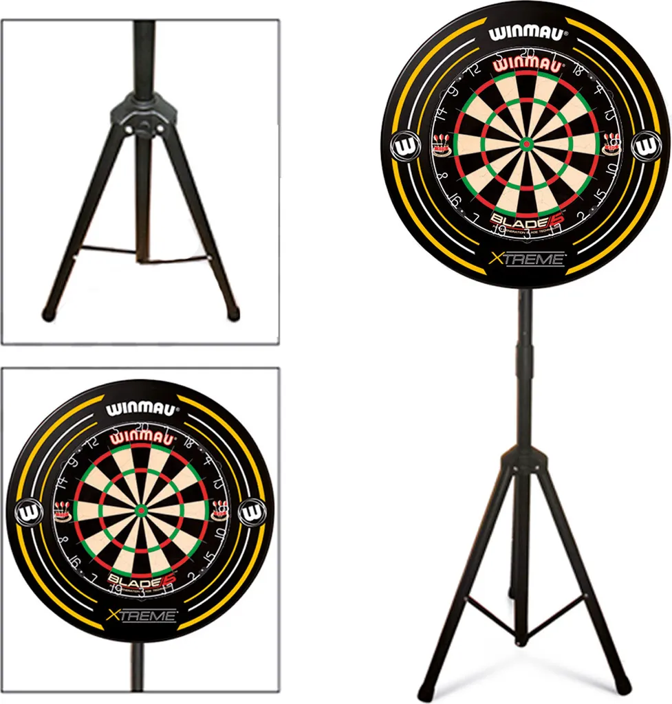 Support de cible fléchettes portable Grandslam pour jouer sans fixer au mur - 2