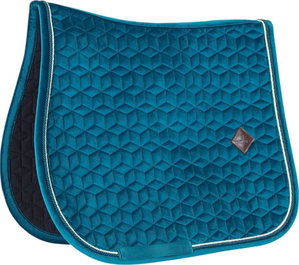 Kentucky Horsewear Pad sella da salto in velluto Pad sella Immagine del prodotto 