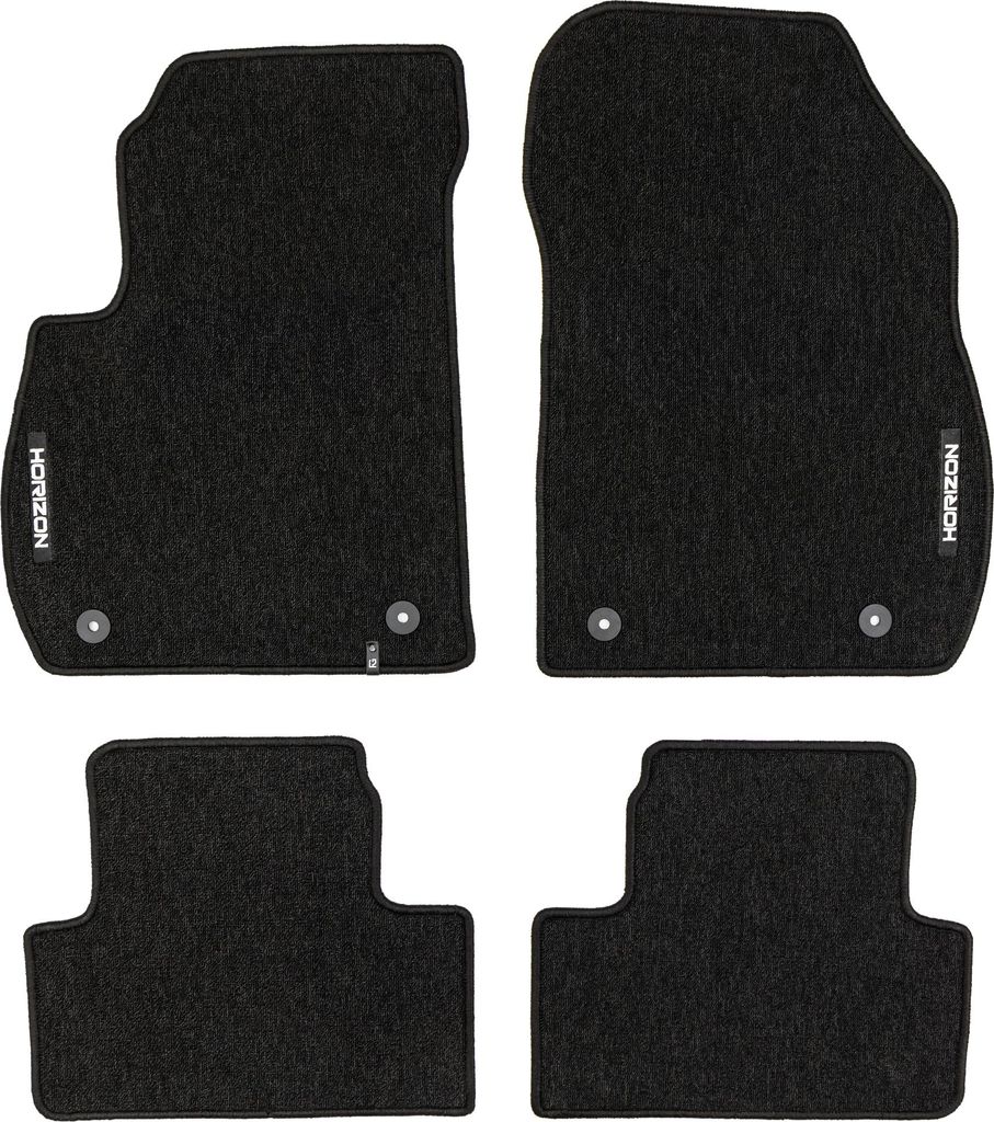 FROGUM Velours Fußmatten Horizon für Opel Zafira C 2012-2019