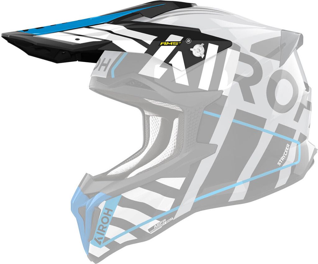 Kask Frontino Airoh Strycker Brave Grey Zdjęcie produktu 