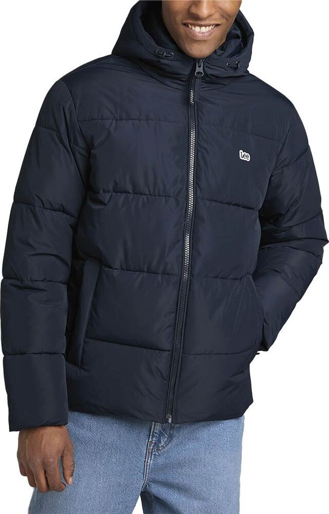 Lee Puffer Jacke Grau 3XL / Regular Mann Grau 3XL