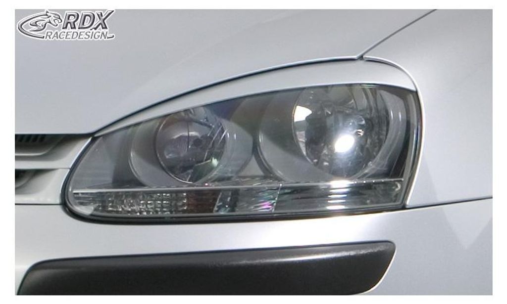 RDX Racedesign Scheinwerferblenden Scheinwerferblende RDSB041 Vorne für VW Golf V Schrägheck (1K1)