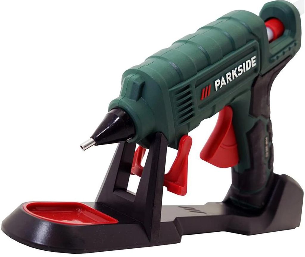 PARKSIDE Heißklebepistole PHP 500 kabellos Ø 11 mm 200 °C Klebepistole