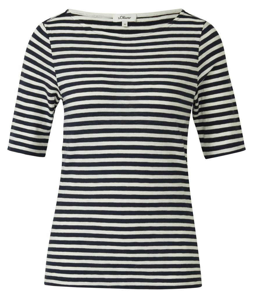 S. Oliver T-Shirt dark blue 46