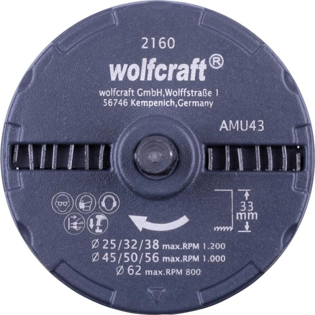 Sega a tazza multilama Wolfcraft per Immagine del prodotto 