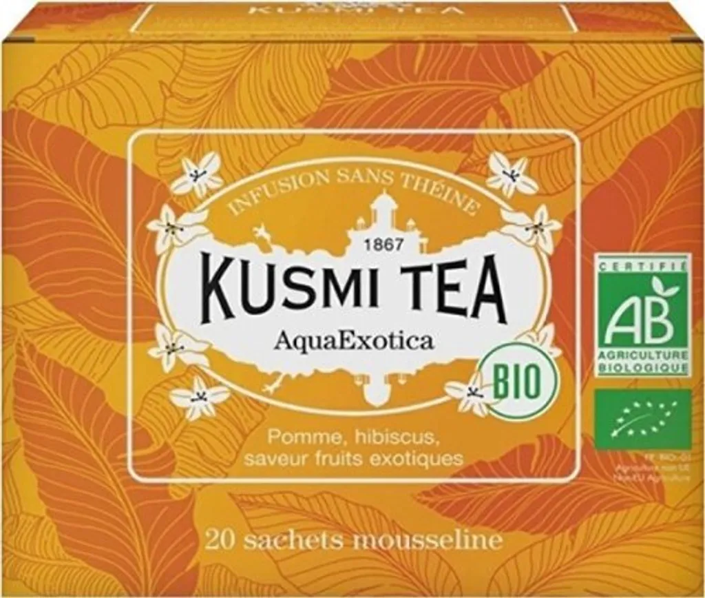 Infusion Glacée ou Chaude Aqua Exotica - Pack de 20 Sachets Nomades