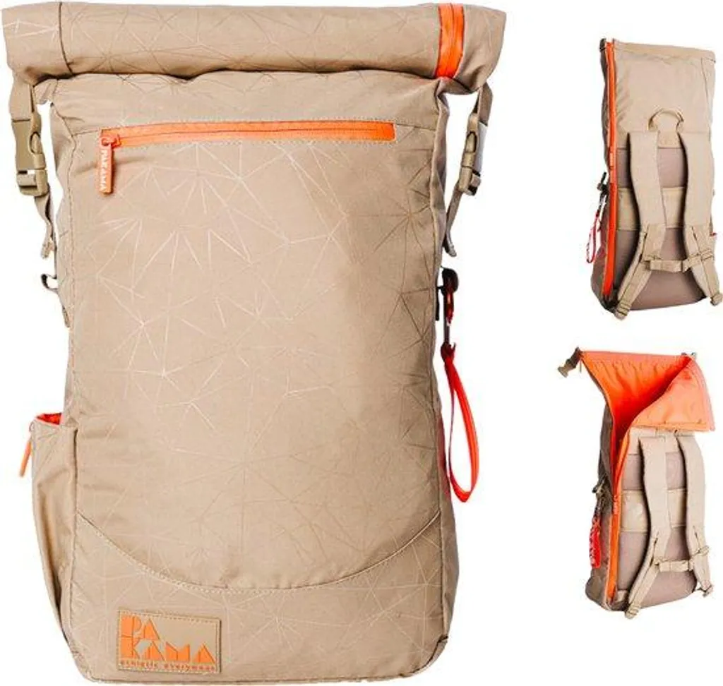 Sac à dos voyage et cyclisme 25L rose pour transport PC sécurisé